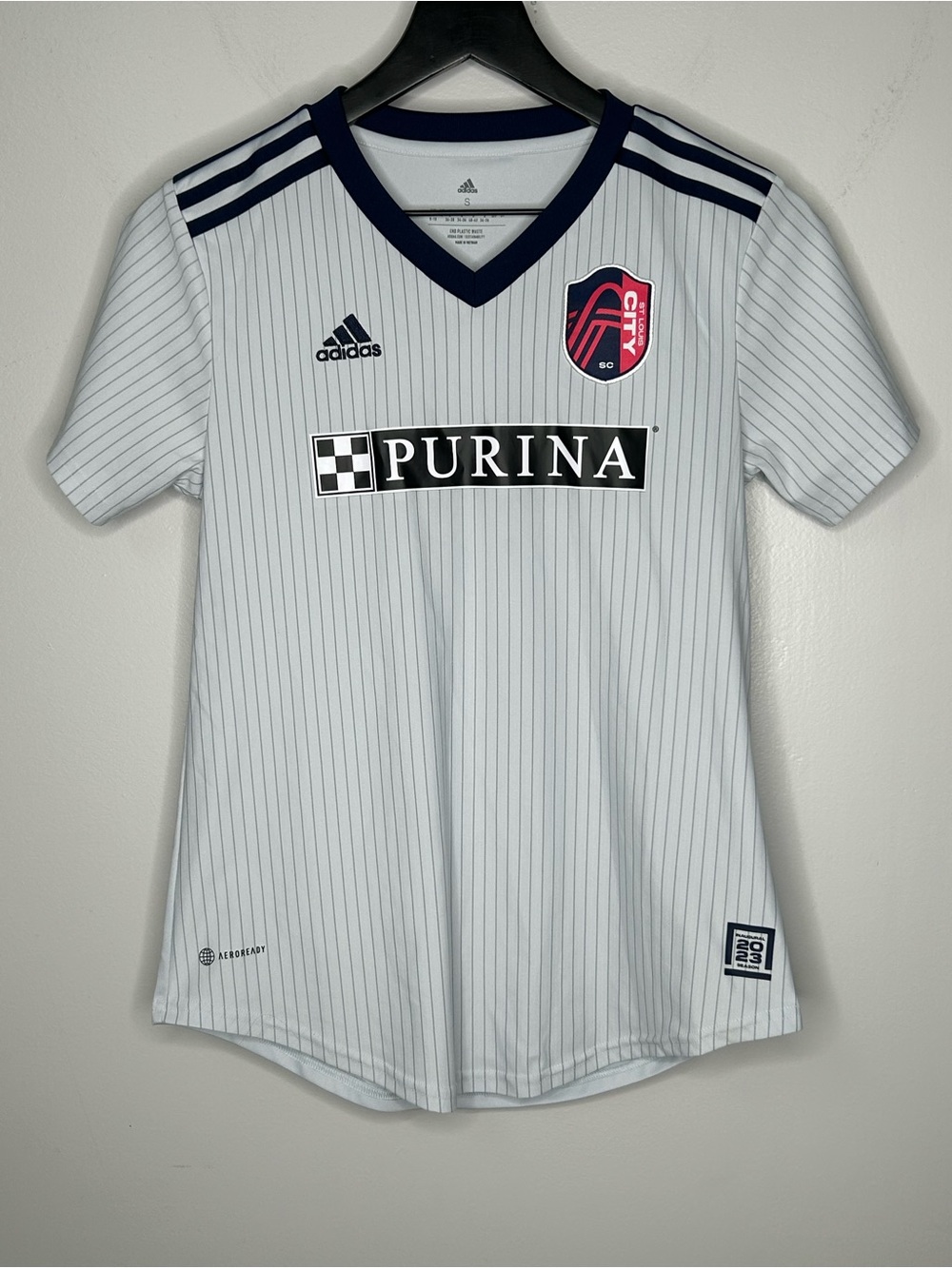 St. Louis City SC Adidas 2023 Inaugural Season Womens Soccer Jersey Kit Size S